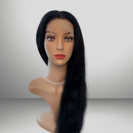 28” Kinky-straight wig